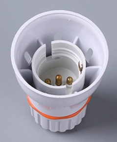 VNX Chine Vente Chaude <span class=keywords><strong>Yaki</strong></span> Blanc E27/B22 Blanc ABS Shell En Laiton Contacteur Pendentif Type <span class=keywords><strong>Led</strong></span> Support De Lampe - Product Image 3