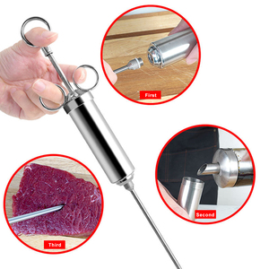 304 thép không gỉ BBQ hương vị thịt phun gà nước muối phun với 3 kim chuyên nghiệp - Product Image 2