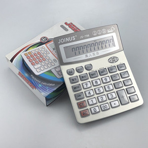 Joinus Js-799 Electronic Calculator 12 Digit Display Voice Function Multifunctional Accounting Calculator - Product Image 1
