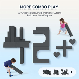 Giving Tree <b>Kids</b> Folding <b>Sofa</b> Stool With Handrails 3 Years And Above Washable Compressible Packaging For Children's Room - Product Image 3