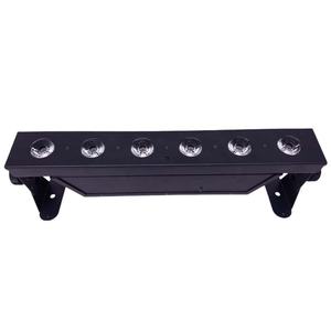 Projecteurs LED sans fil DMX 6x18W RGBWA UV IP65 6-en-1 avec application et télécommande IR pour mariages, DJ et événements - Product Image 1