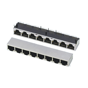 Glgnet PoE 100/1000 Base-T RJ45 nữ 1x8 cổng <span class=keywords><strong>Modular</strong></span> Jack ổ cắm Ethernet kết nối - Product Image 1