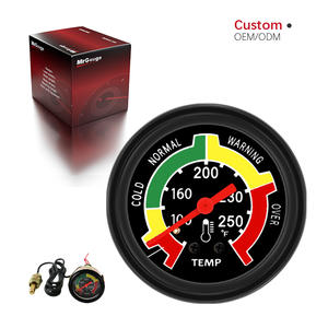 Wenle Usine Vente Directe De Voiture Instruments Pointeur Sensible Mécanique 1.8M Câble 303E 72 Jauge De Température De L'eau - Product Image 1