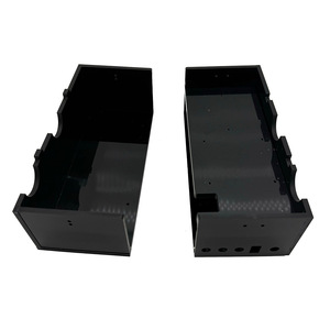 Gabinete de Equipos de POM Negro de Precisión Personalizado, Caja Electrónica Grabada con Láser - Product Image 5