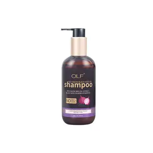 Pequeno micro para etiqueta privada logotipo personalizado com sua marca de cuidados com o cabelo produto vermelho oinion shampoo 250ml