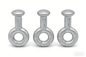 Accessoire pour câble électrique en acier galvanisé de type Q/QP, œil à boule, œil à douille, œil à boule et à douille, œil à boule pour suspension - Product Image 2
