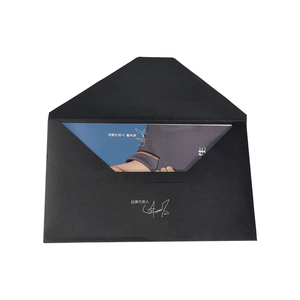 White Recycled <strong>Mini</strong> Paper Folding Square <strong>Envelope</strong> with Custom Kraft Paper <strong>Envelope</strong> - Product Image 4