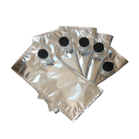 Sachet aseptique personnalisé pour purée de tomates avec valve, emballage en fût pour boissons, jus, vodka, bière, eau minérale