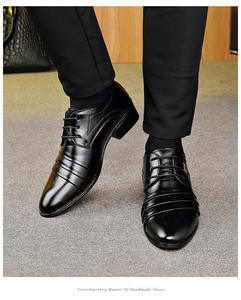 รองเท้าอ็อกซ์ฟอร์ดแบบสวมสำหรับผู้ชายคุณภาพสูงสไตล์อังกฤษ บุหนังแท้ เหมาะสำหรับใส่ทำงาน ใส่ในโอกาสทางการ ธุรกิจ งานแต่งงาน ตลอดเวลา - Product Image 6