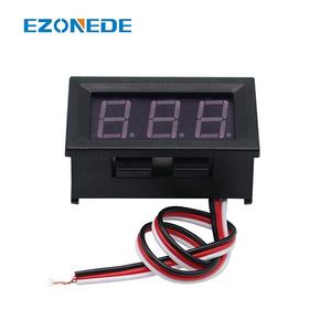 0.56 inç Mini dijital voltmetre Tester DC 0-30V LED ekran göstergesi kırmızı yeşil mavi otomatik araç aküsü gerilim metre <span class=keywords><strong>Volt</strong></span> testi - Product Image 4