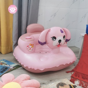 Silla de Comedor Inflable Ajustable de PVC para Bebés y Niños, Silla de Aprendizaje y Crecimiento para Cocina, Exteriores y Baño - Product Image 5
