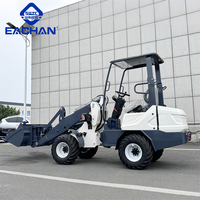 EACHAN Opération facile CE EPA Euro 5 Chargeur sur pneus frontal Chargeur entièrement hydraulique Fonctionnement agricole Chargeur électrique