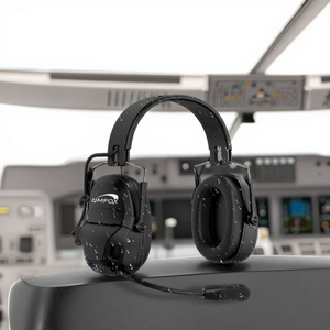 Auriculares ANC + ENC de comunicación clara a prueba de agua con intercomunicador de voz mejorado con chipset Qualcomm y auriculares de recogida - Product Image 2