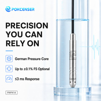 Capteur de niveau submersible Pokcenser PWP414 Slim 19 mm, transmetteur de niveau d'eau hydrostatique pour tuyaux étroits