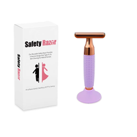 Rasoir de sécurité double tranchant 2026 en métal pour hommes et femmes, outil de soin personnel et de maquillage, en promotion