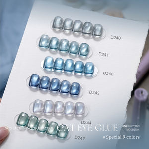 <span class=keywords><strong>Mrnail</strong></span> ชุดกาวทาเล็บเจล UV สำหรับตาแมวสีน้ำเงิน - Product Image 3