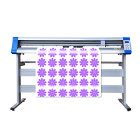Plotter de corte de contorno automático de alta precisión de 1500mm, cortadora de pegatinas de marca registrada de gráfico de velocidad rápida de alta calidad