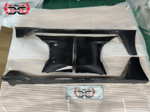 Splitter Minigonne Laterali e Parafanghi in Stile AD in Fibra di Carbonio a Secco per Kit Carrozzeria <span class=keywords><strong>Toyota</strong></span> <span class=keywords><strong>Supra</strong></span> A90 A91 Mk5 - Product Image 6
