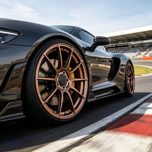 Jantes forgées sur mesure multi-rayons bronze 17 18 19 20 21 22 pouces 5x120 5x114.3 5x112 5x130 pour Mustang Corvette Porsche - Product Image 4