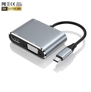 5in1 USB 3.0 <span class=keywords><strong>hdmi</strong></span> hub Répartiteur USB de données ultra-mince avec 4KHDMI <span class=keywords><strong>VGA</strong></span> USB PD65W Audio Laptop Surface Pro <span class=keywords><strong>PS4</strong></span> Drive Flash Drive - Product Image 6