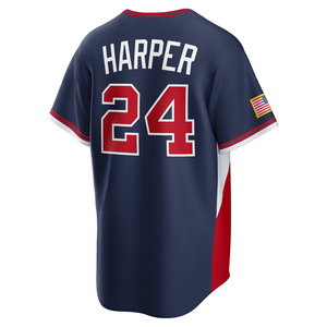 Maillots de baseball personnalisés 2026 de l'équipe américaine du World Baseball Classic – Tenues de stade et de déplacement brodées et cousues - Product Image 4