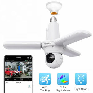 Cámara DE SEGURIDAD WIFI inteligente de 5MP 2K HD Video IP inalámbrica CCTV E27 bombilla reflector hogar visión nocturna vigilancia nube para interior - Product Image 1