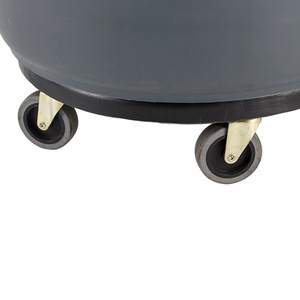 Outdoor Dust <b>Bin</b> 80L Cylindrical Plastic With <b>Wheels</b> For Household And Commercial Use - Product Image 2
