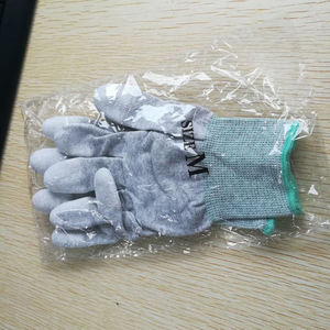 Led Industrie Geleidende Nylon Carbon Pu Met Vingertop Gecoate Elektronica Werken Antistatische Top Fit Esd Handschoenen - Product Image 6