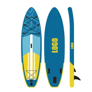 WINNOVATE2980 Placa de remo inflável para esportes aquáticos, novo design, estilo oceano, suporte para pé
