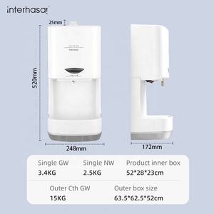 <span class=keywords><strong>เครื่อง</strong></span>จ่ายเจลแอลกอฮอล์<span class=keywords><strong>แบบ</strong></span><span class=keywords><strong>ติด</strong></span><span class=keywords><strong>ผนัง</strong></span>พร้อมเซ็นเซอร์อัตโนมัติ <span class=keywords><strong>เครื่อง</strong></span><span class=keywords><strong>พ่น</strong></span><span class=keywords><strong>แอลกอฮอล์</strong></span><span class=keywords><strong>แบบ</strong></span>ไม่ต้องสัมผัสสำหรับพื้นที่สาธารณะ - Product Image 2