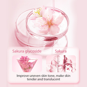 Coffret Rajeunissant Bio Sakura à la Levure Bifida Hydratant Éclaircissant Anti-Taches <span class=keywords><strong>pour</strong></span> le Visage - Product Image 3