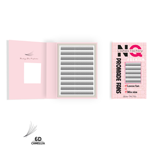 Extensions de cils NQ Eyelash Factory, longues, naturelles, vegan, sans cruauté, faites à la main, en cheveux synthétiques, en soie, volume méga, noir naturel, 100 - Product Image 4