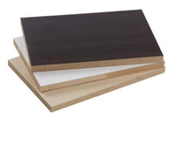 Panneau MDF mélaminé haute brillance, surface de couleur personnalisée pour la décoration intérieure, panneaux de meubles de cuisine