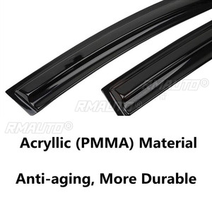 Déflecteurs de Vitres Fumés Anti-Vent, Pluie et Soleil pour Kia Rio 4 Hatchback et Berline 2018 2019 2020 2021+ - Product Image 6