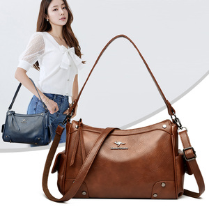Fashion New Designer Crossbody Bags High Quality PU Leather Shoulder Messenger Bag Casual <b>Totes</b> Luxury Women Handbags and Purses - Product Image 2