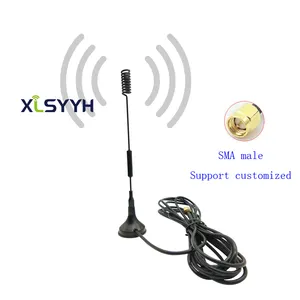 Signal安定性433Mhz発振コイルワイヤレス無線lanルータ吸盤皿通信用アンテナ