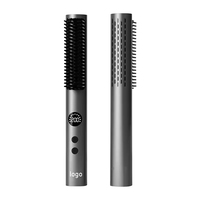 Sisir Pelurus Rambut 2-in-1 38W yang Dapat Disesuaikan untuk Salon dan Penggunaan di Rumah dengan Layar Temperatur
