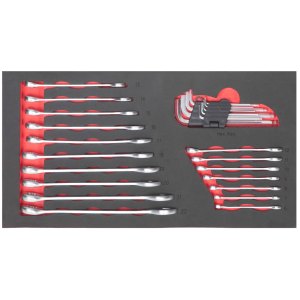 Kinbox sửa chữa xe Tay Xe đẩy tủ công cụ hoàn chỉnh ngực với các công cụ hội thảo - Product Image 6