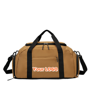 Custom Logo Fashion Lightweight Gym Bag Large Capacity Luxury Sports Fitness Duffel <b>Shoes</b> Compartment <b>Water</b> Resistant Portable - Product Image 1