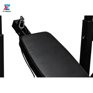 ZY Fitness yüksek kalite çok fonksiyonlu ağırlık sehpası kapalı kullanım halter ve tezgah presi için yüksek çekme Metal malzeme