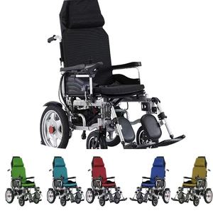 Contrôleur intelligent de voyage à 4 roues en acier Portable aide pliable réglable Anti-basculement pour <span class=keywords><strong>fauteuil</strong></span> <span class=keywords><strong>roulant</strong></span> à moteur électrique de soins à domicile - Product Image 2