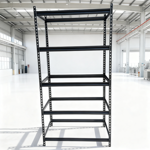 Hot Sale 5 Layer Steel Boltless Rack with Corrosion Powder Coated Black Warehouse <b>Storage</b> Shelf - Product Image 3