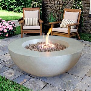 Jardín al aire libre Gas <span class=keywords><strong>Fire</strong></span> Pit Table GFRC <span class=keywords><strong>Fire</strong></span> Bowl con diseño elegante - Product Image 1