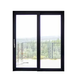 Manufacturer pictures external commercial insulated aluminum sliding glass door