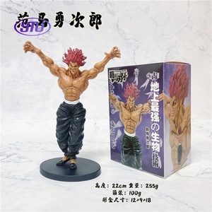 En Stock 6 Design <span class=keywords><strong>Anime</strong></span> <span class=keywords><strong>BAKI</strong></span> Action Figure Hanma Action Figures PVC Modèle Jouets - Product Image 3
