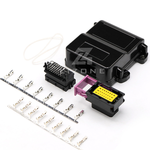 בקר <span class=keywords><strong>ecu</strong></span> אלומיניום 56pin לוח מעגלים PCB באיכות גבוהה עם מחברי רכב עמיד עבור מערכת מנוע רכב - Product Image 2