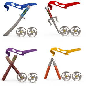 Ensemble d'armes de <span class=keywords><strong>ninja</strong></span> pour déguisement : Nunchakus, <span class=keywords><strong>Couteaux</strong></span> Sai, Étoiles à lancer, Masques pour les yeux, Accessoires de cosplay, Armes de <span class=keywords><strong>ninja</strong></span> jouets, Accessoires de cosplay - Product Image 2