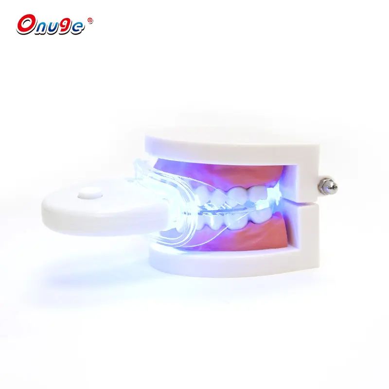 Luxury teeth whitening machine preloaded mouth trays mouthpieces professional led tooth teeth whitening kits