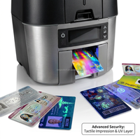 Impresora de Tarjetas de Identificación de Alta Resolución Entrust Sigma DS3 600DPI, Impresión de Tarjetas de PVC de Una o Dos Caras, Lista para la Nube, Habilitada para Móviles, Segura
