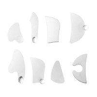 Kit de Palette de Mélange de Maquillage en Acier Inoxydable, Spatule à Fond de Teint, Grattoir, Outil de Mélange Cosmétique, Vente en Gros, Logo Personnalisé